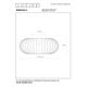 MANUELA Ceiling Light 1xE27 Ø40cm White