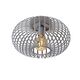 MANUELA Ceiling Light 1xE27 Ø40cm Grey