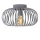 MANUELA Ceiling Light 1xE27 Ø40cm Grey