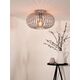 MANUELA Ceiling Light 1xE27 Ø40cm Grey