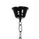 ARABESQUE Chandelier 5xE14/40W Black