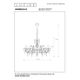 ARABESQUE Chandelier 5xE14/40W Black
