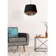 DOLTI Pendant E27 Ø45cm Black