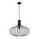 MANUELA Pendant 1xE27 Ø50cm Black