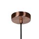 MANUELA Pendant 1xE27 Ø65cm Red Copper