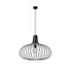 MANUELA Pendant 1xE27 Ø65cm Black