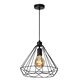 KYARA Pendant E27 Ø32.5cm Black