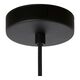 DOUNIA Pendant E27/40W Matt Black/Smoke glass