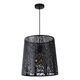 GARELL Pendant E27 Ø35cm H35cm Black