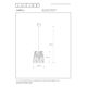 GARELL Pendant E27 Ø35cm H35cm Black