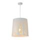 GARELL Pendant E27 Ø35cm H35cm White