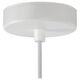 GARELL Pendant E27 Ø35cm H35cm White