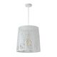 GARELL Pendant E27 Ø35cm H35cm White