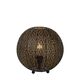 TAHAR Table Lamp E27 Ø34cm Black