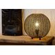 TAHAR Table Lamp E27 Ø34cm Black