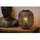 TAHAR Table Lamp E27 Ø25cm H31cm Black