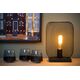 MESH Table lamp E27/60W H32.5 cm Black