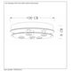 READY-LED Ceiling Light 5x50412/03/36 Glass/Chrome
