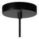 MAGIUS Pendant Rattan E27/40W Black/natur