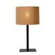 MAGIUS Table lamp Rattan E27/40W H52 Black/nature