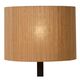 MAGIUS Table lamp Rattan E27/40W H52 Black/nature