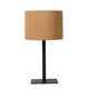 MAGIUS Table lamp Rattan E27/40W H52 Black/nature