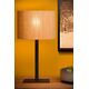 MAGIUS Table lamp Rattan E27/40W H52 Black/nature