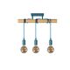 PAULIEN Ceiling Light 1xE27 60W Blue