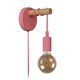 PAULIEN Walllight 1xE27 60W Pink