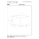DEVI Wall Light G9excl. B8 L8 H10,5cm White