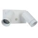 TAYLOR Wall Spot 2xGU10/50W IP44 White