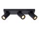 TAYLOR Ceiling Spotlight 3x GU10/5W IP44 DTW  Blac
