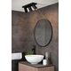 TAYLOR Ceiling Spotlight 3x GU10/5W IP44 DTW  Blac