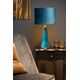 VELVET Table lamp E27/40W H47cm Blue