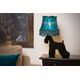 FILOU Table lamp E14/40W H50cm Black/Blue