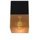 RENATE Ceiling Light  1x E27/40W Black/Gold