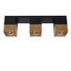 RENATE Ceiling Light  3x E27/40W Black/Gold