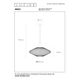 MESH Pendant E27/40W Gold