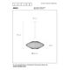 MESH Pendant E27/40W Black