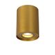 TUBE Spot Round GU10 D9.6 H12.5cm Matt gold/Brass