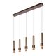 MARGARY Pendant Led 5x5W 2700K Coffee