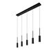 TUBULE  Pendant Led 5x7W 2700K Black