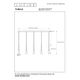 TUBULE  Pendant Led 5x7W 2700K Black