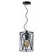 FERN Pendant E27/60W Ø20cm H25cm Black/Glass