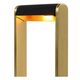 LORAS Table lamp G9/max 33W Satin Brass / Black