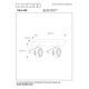 TALA LED Spot 2x GU10/12W DTW Black