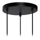 BASKETT Pendant 3xE27/40W Black/Wood