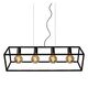 FABIAN Pendant 4xE27 Black