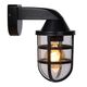 LEWIS Walllight Outside E27 Black