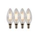 Bulb C35 Filament Dimmable E14 4x4W 360LM 2700K
